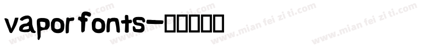vapor fonts字体转换